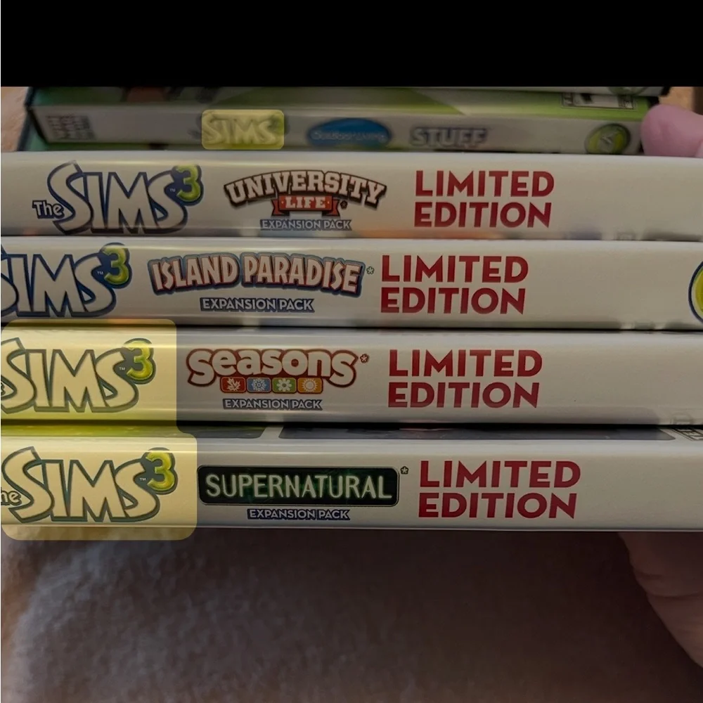 The Sims3 win Mac EA PC Games Lot of 15